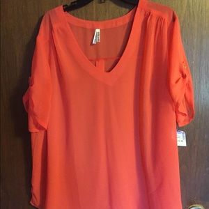 Plus size blouse